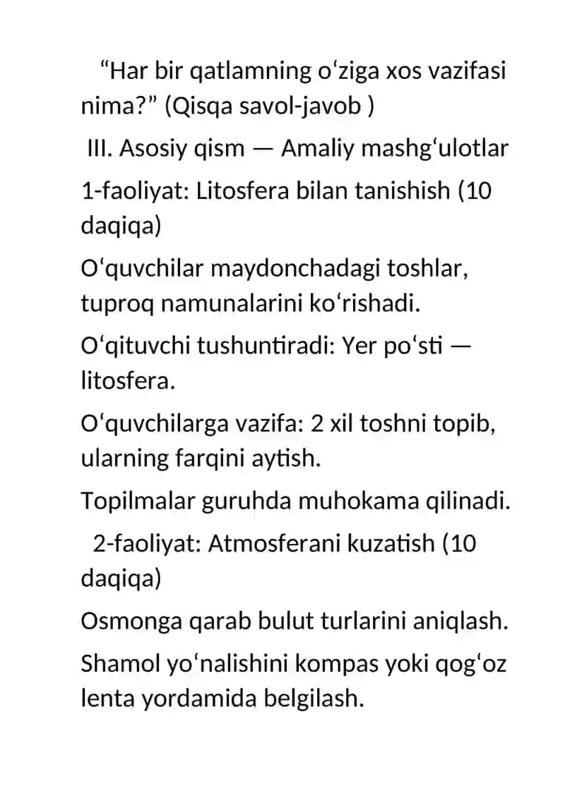 Dars ishlanma 4