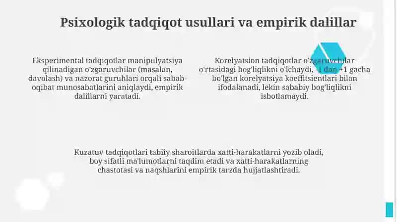 Psixologiya fan sifatida 4