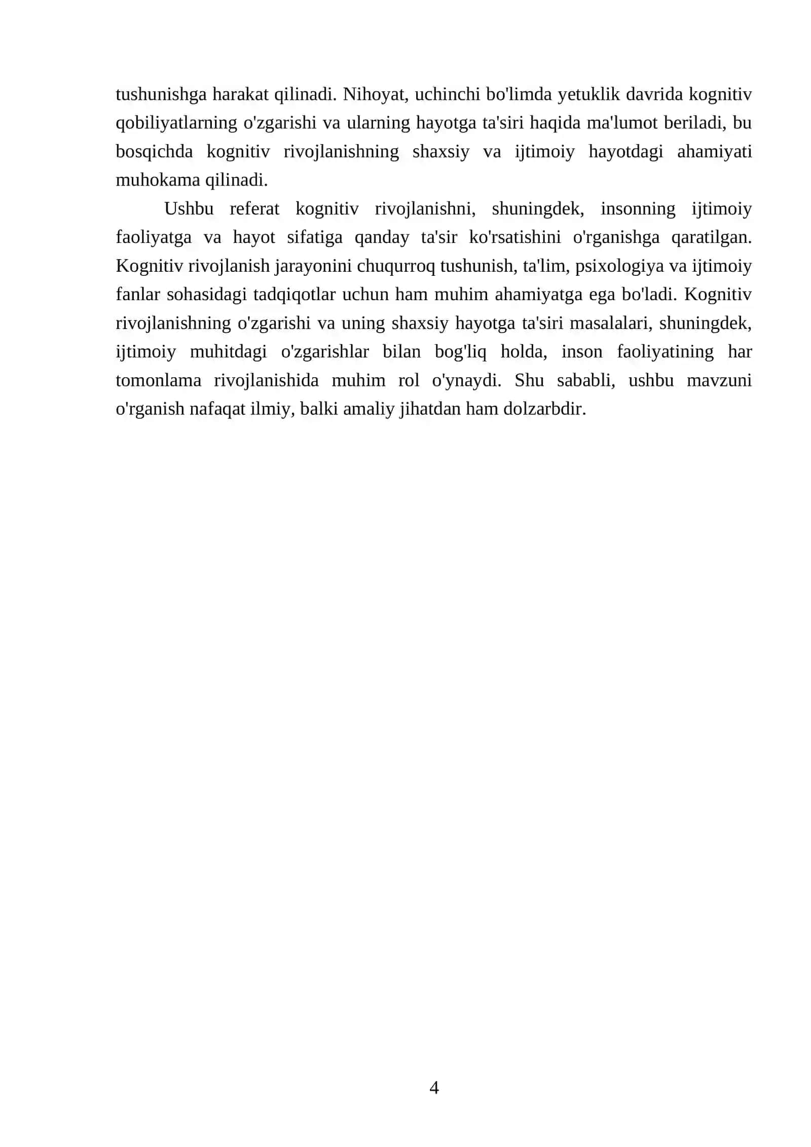Yetuklik davrida kognitiv soha rivojlanish xususiyatlari 4