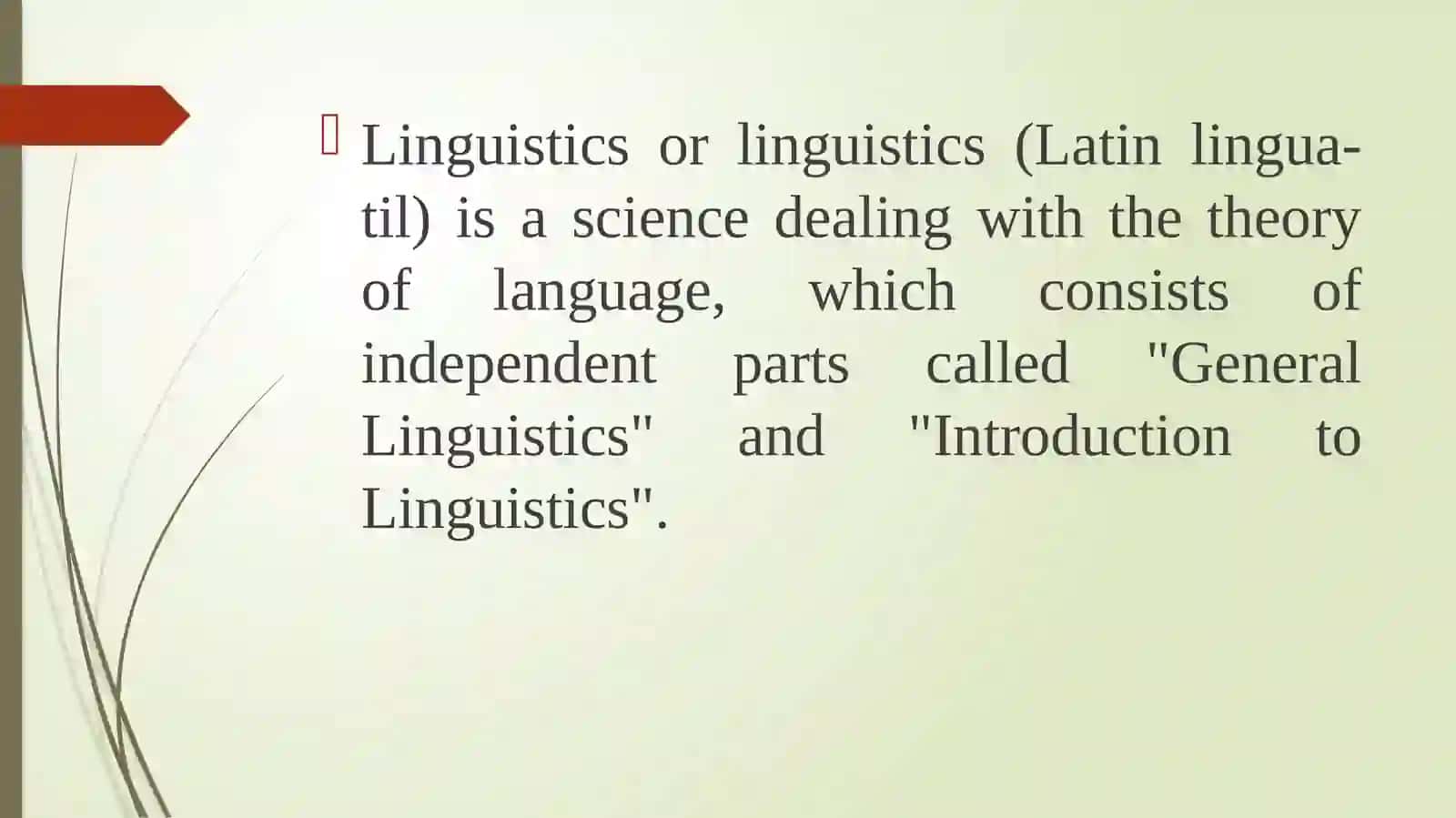 Contrastive linguistics 4