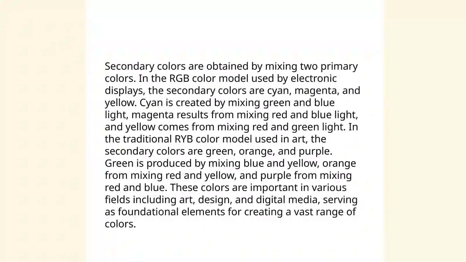 Colours 4