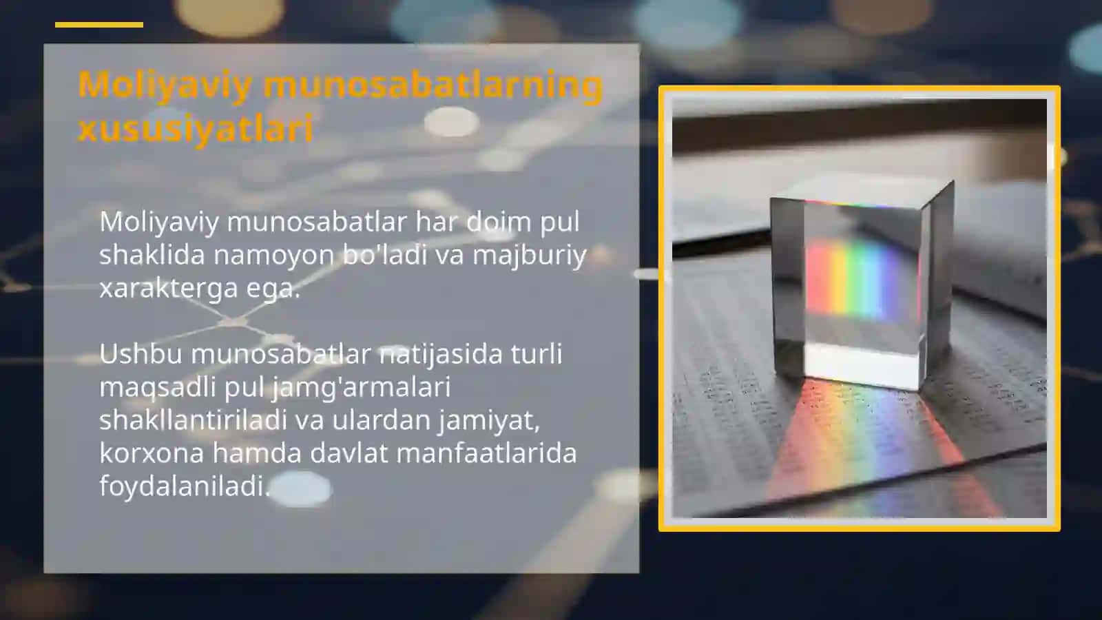 Moliyaning mohiyati va funksiyalari: Kirish 4