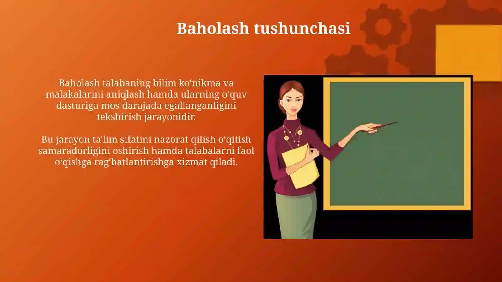 Talabalar bilimini baxlash uslubi 4