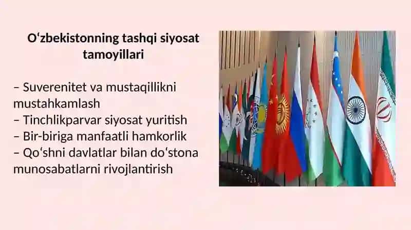 O‘zbekiston va jahon hamjamiyati 4