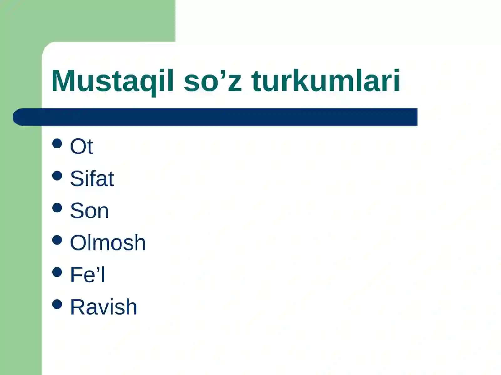 Fe’l-so’z turkumi 4