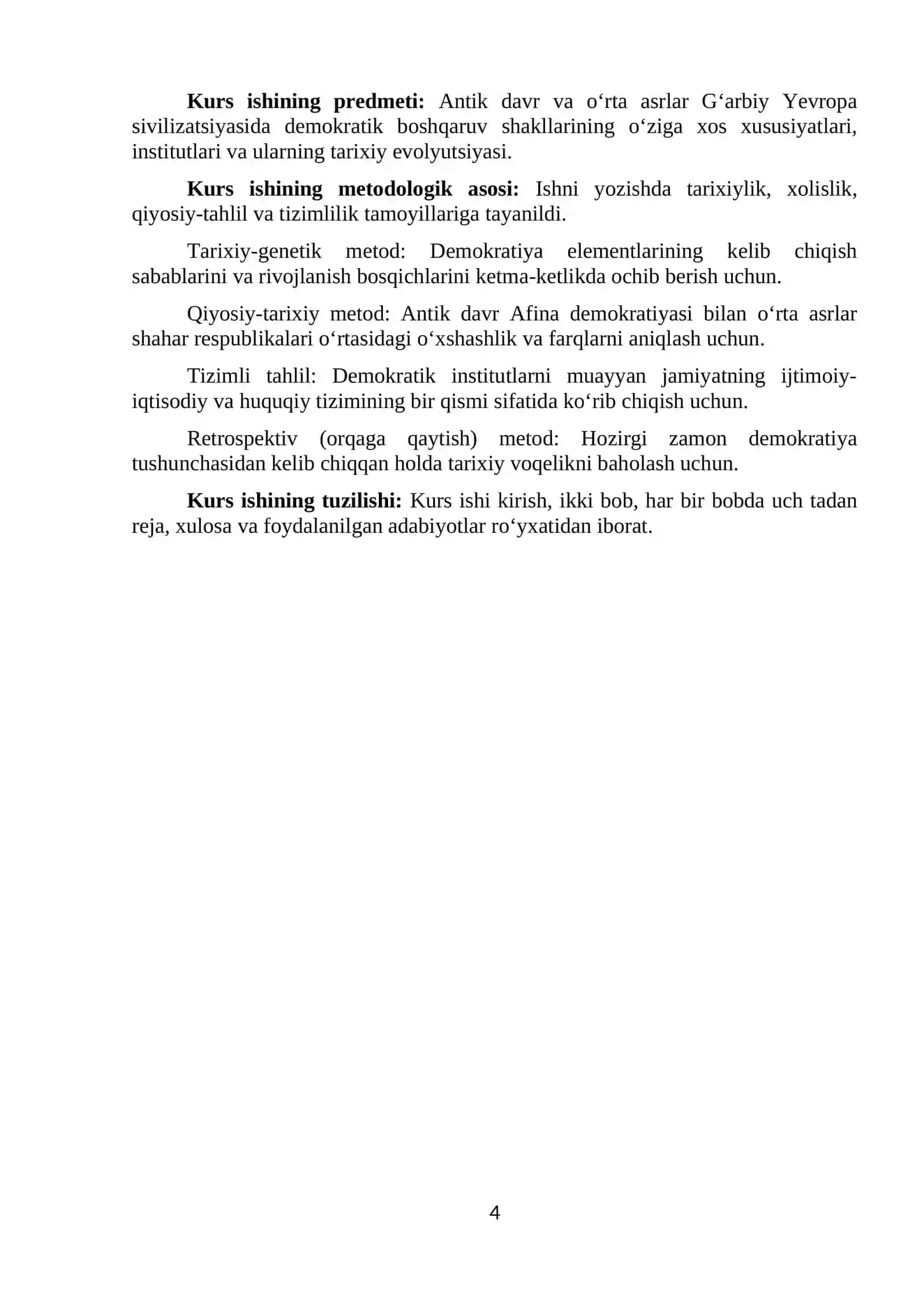 SIYOSATSHUNOSLIKKA KIRISH 4
