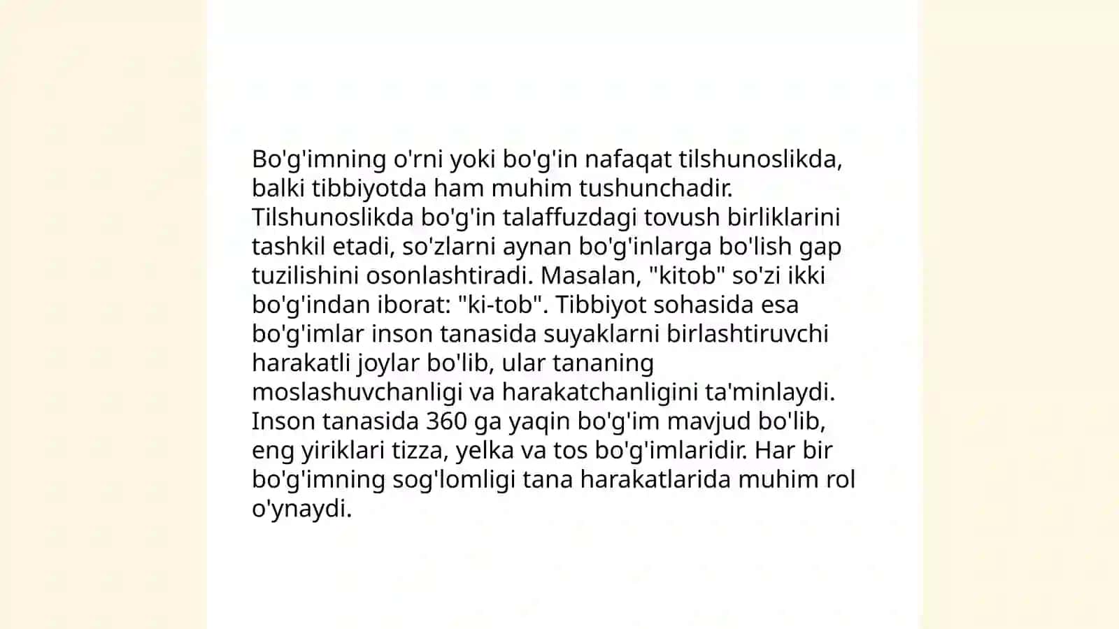 Urğu qõyish qoidalari 4