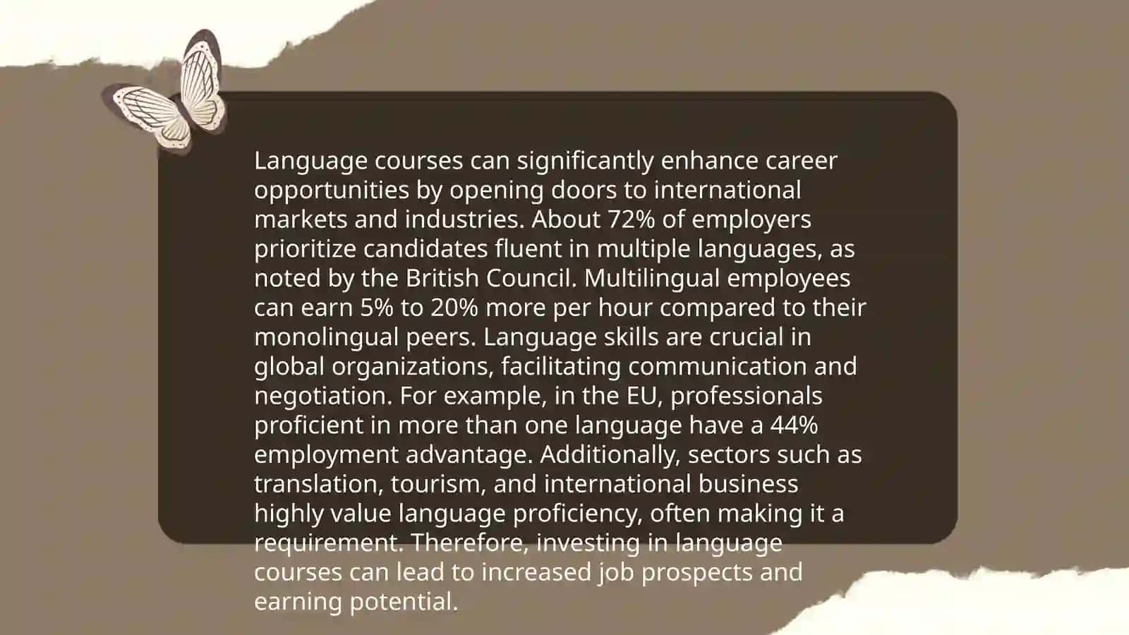 Language Courses Advertisement 4