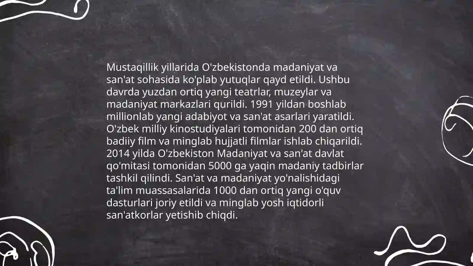 O'zbekistonning manaviy va madaniy taraqqiyoti 4