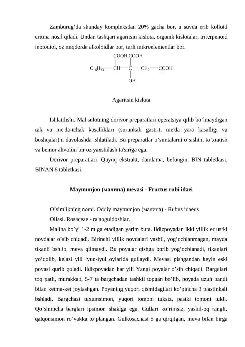 Dorivor o’simliklar va mahsulotlar 4