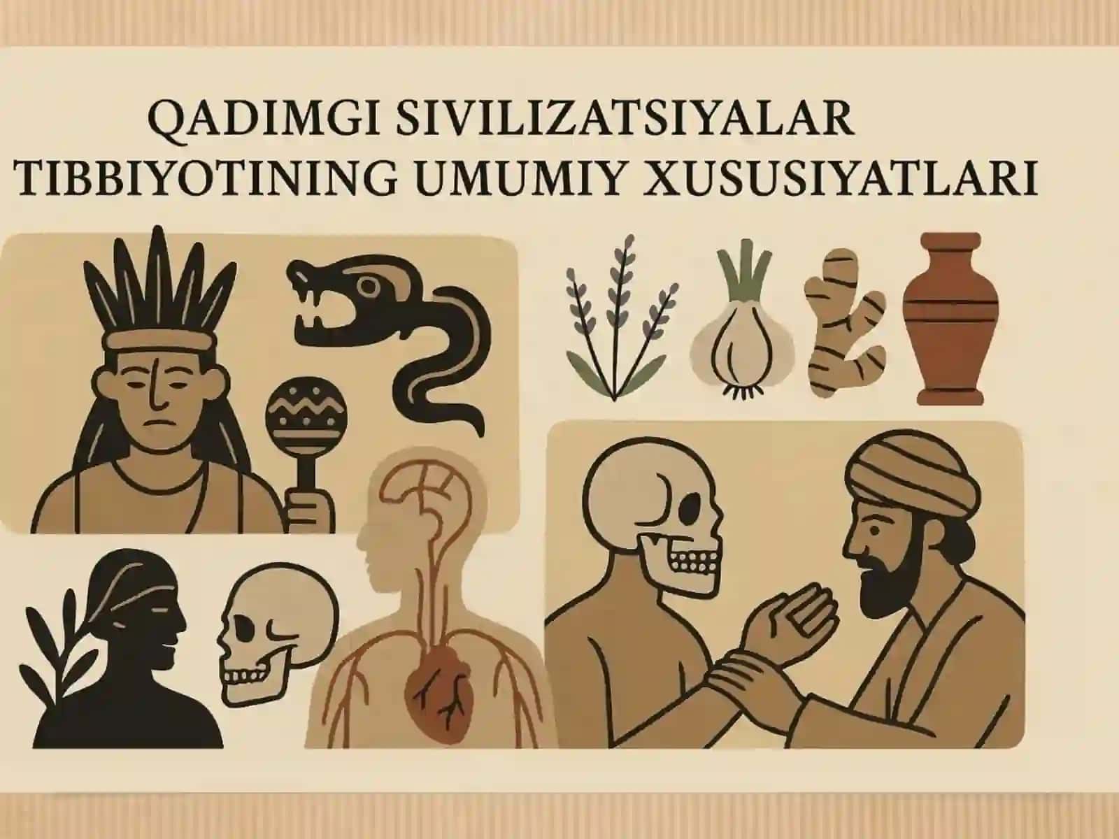 Qadimgi sivilizatsiyalar tibbiyotining umumiy xususiyatlari 4