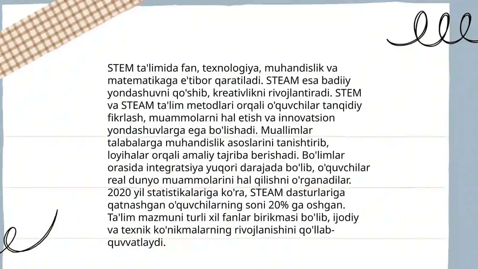 STEM va STEAMning rivojlanishi 4