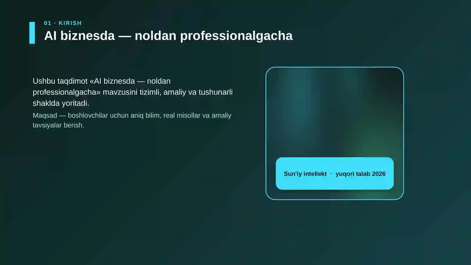 SUN'IY INTELLEKT 4