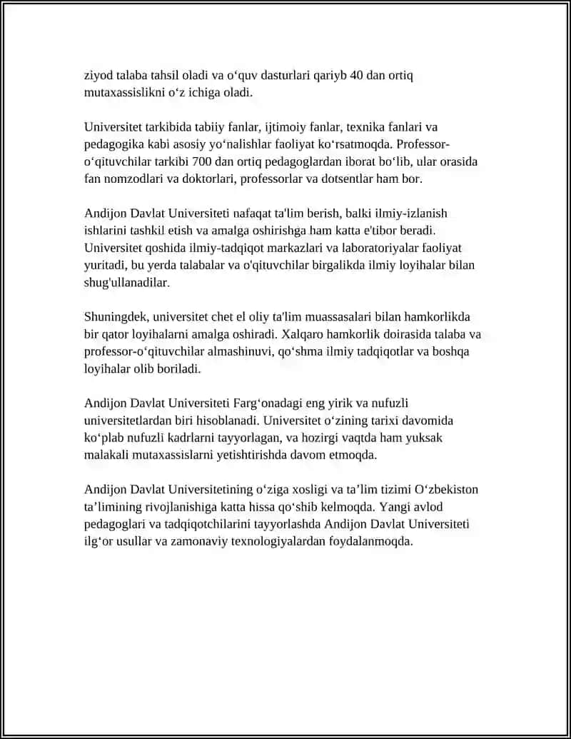 ANDIJON DAVLAT UNIVERSITY 4