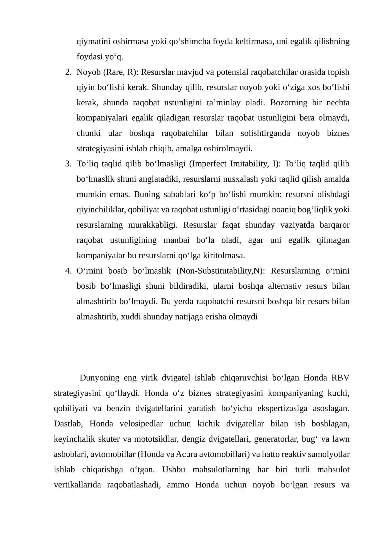 Resurslarga asoslangan yondashuv va raqobat ustunligi 4
