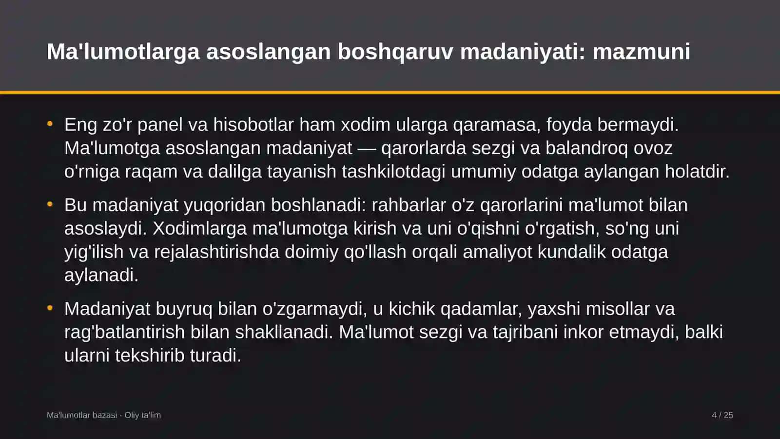 charm poyabzal sanoatida ma'lumotlarga asoslangan boshqaruv madaniyatini shakllantirish 9740 4
