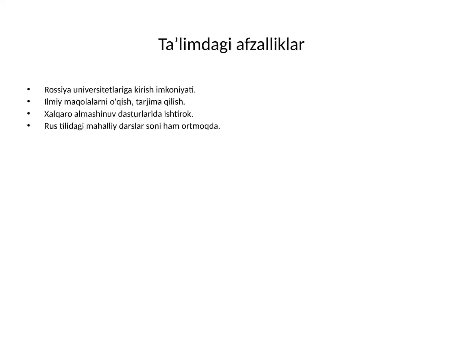 Rus tili tanlov fani 4