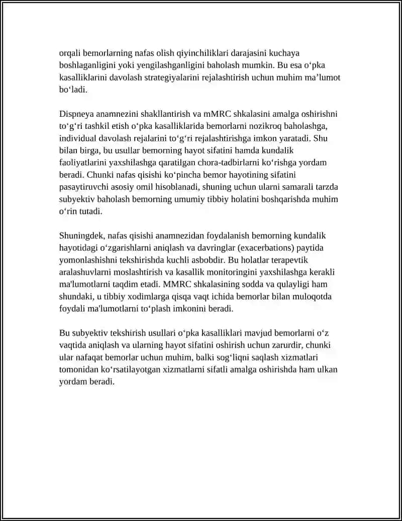 OʻPKA KASALLIKLARIDA SUBEKTIV TEKSHIRISH USULLARI 4