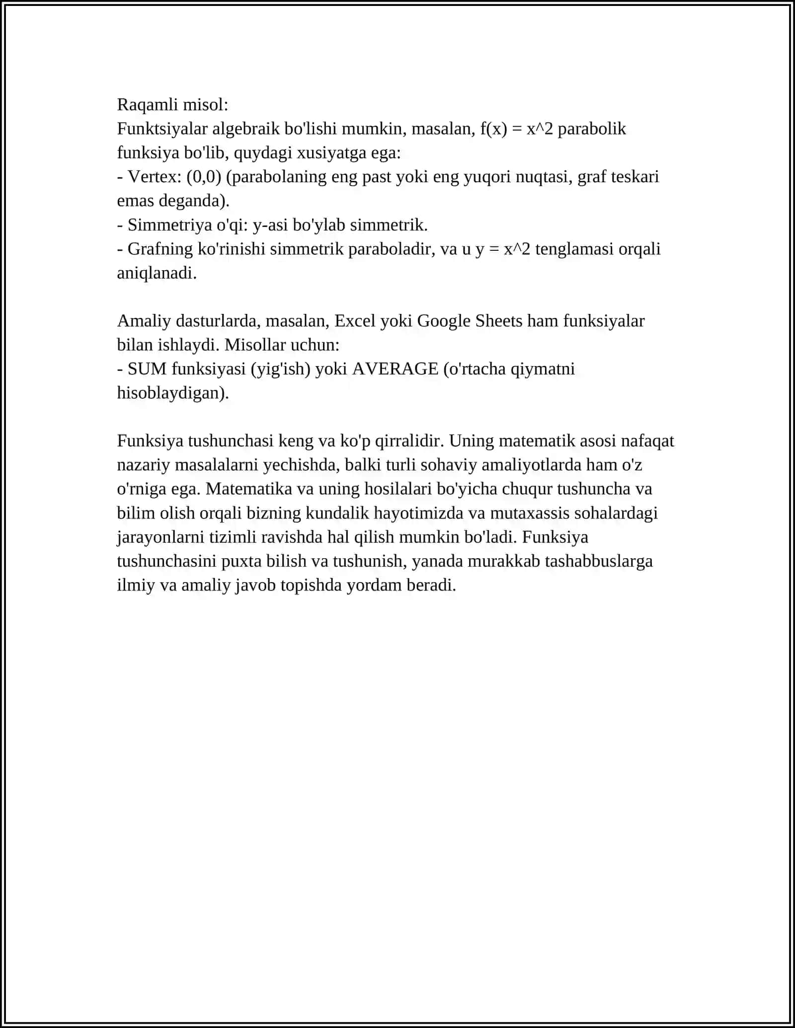 Tushuncha tushunchasi 4