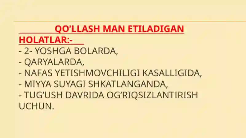 Narkotik analgеtiklar 4