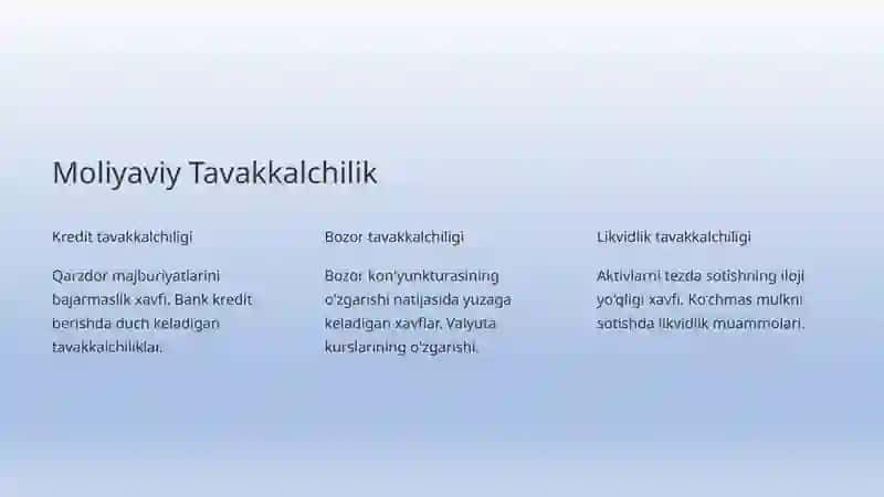 Tavakkalchilikni Turlarga Ajratishning Umumiy Tamoyillari 4