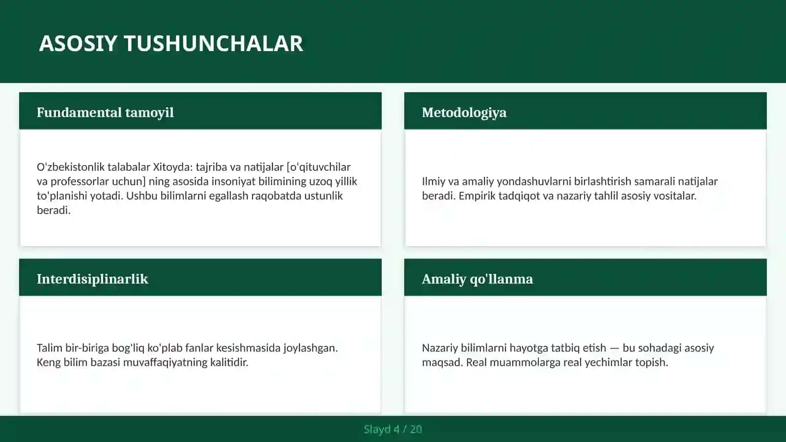 O'zbekistonlik talabalar Xitoyda: tajriba va natijalar [o'qituvchilar va professorlar uchun] 4