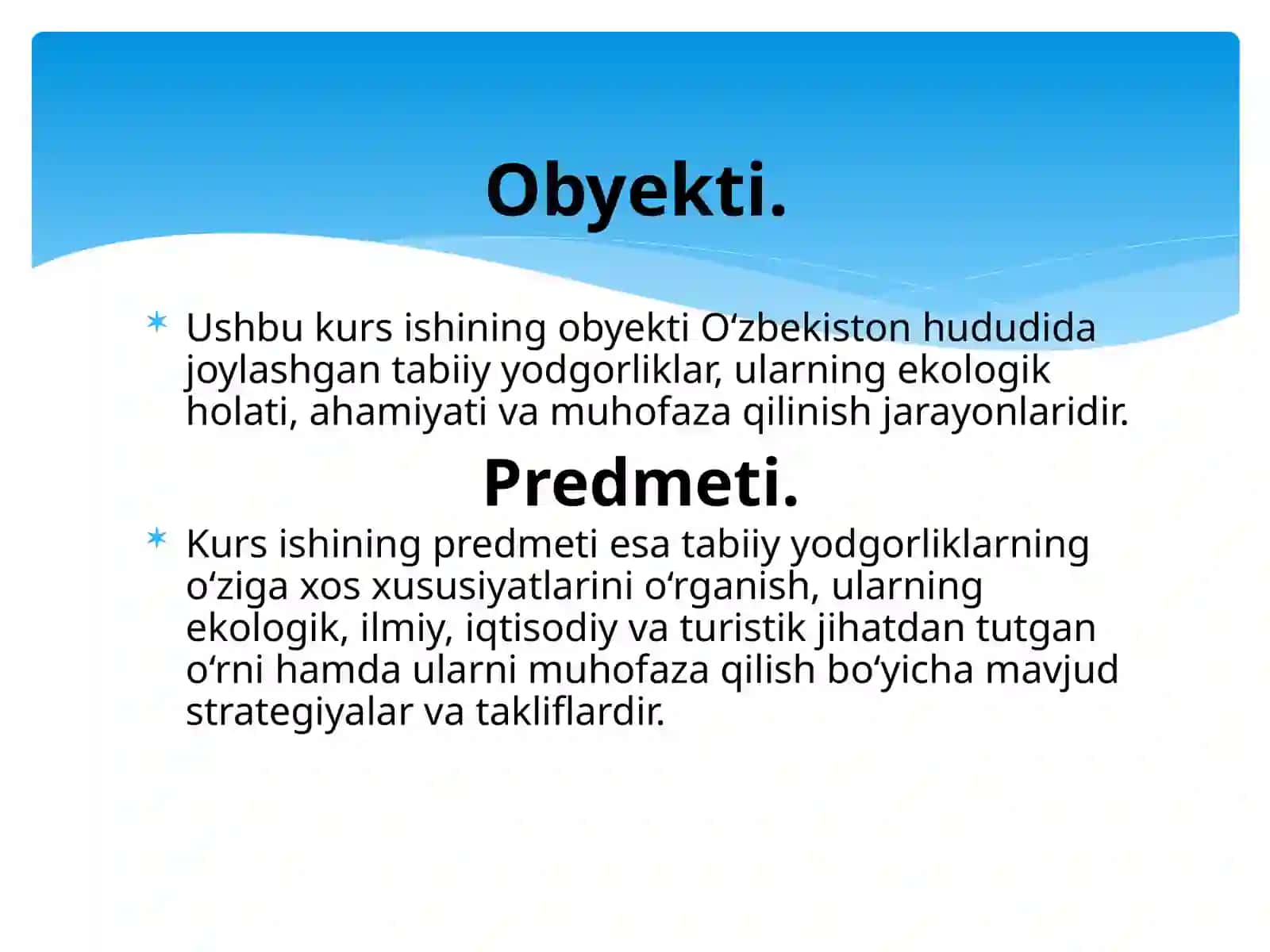 Oʻzbekiston Tabiat Yodgorliklari 4