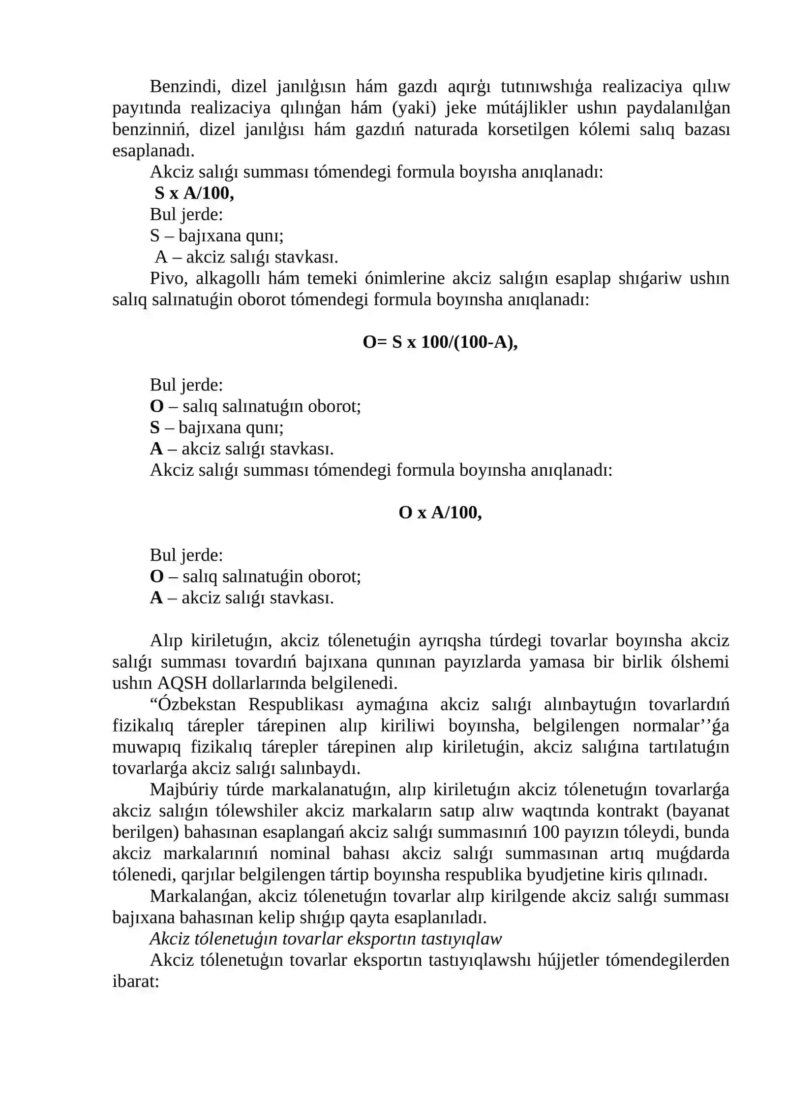 AKCIZ SALÍǴÍ 4