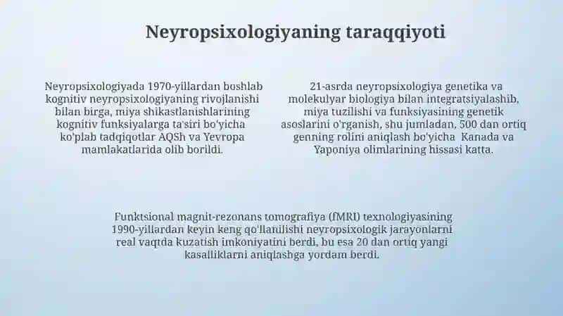 Psixologiyaning rivojlanishidagi asosiy yo'nalishlar 4