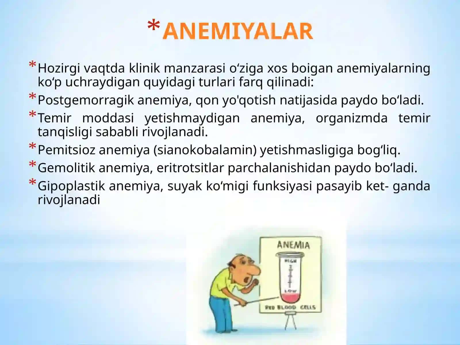 Anemiya(temiryetishmovchiligi) 4