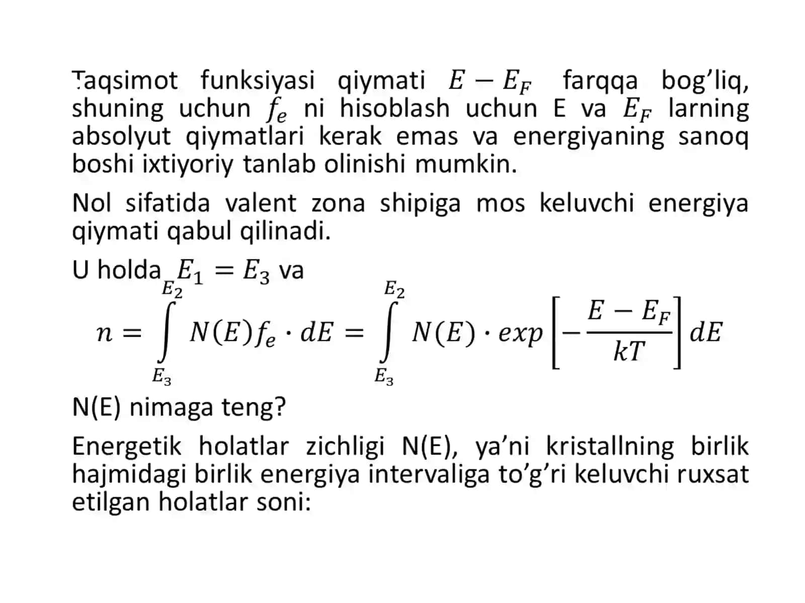 YARIM O’TKAZGICHLARDAGI TOK TASHUVCHILAR TABIATI 4
