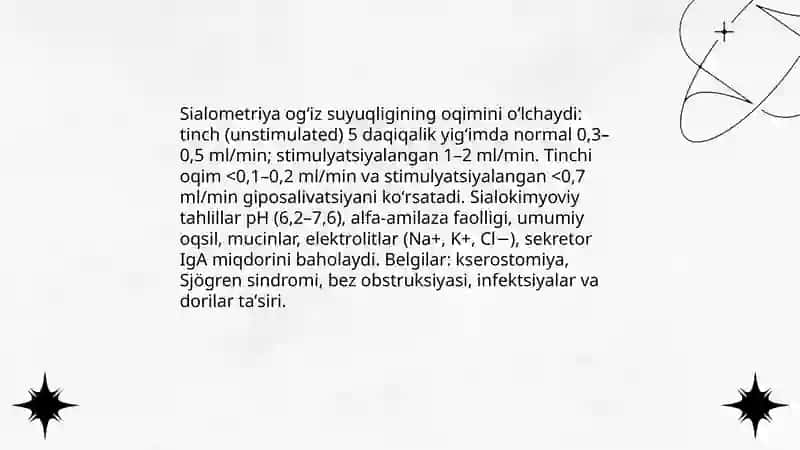 Hazm tizimining faoliyatini oʻrganish usullari ogʻiz boʻshligʻi va meʼdada ovqat hazm qilish 4