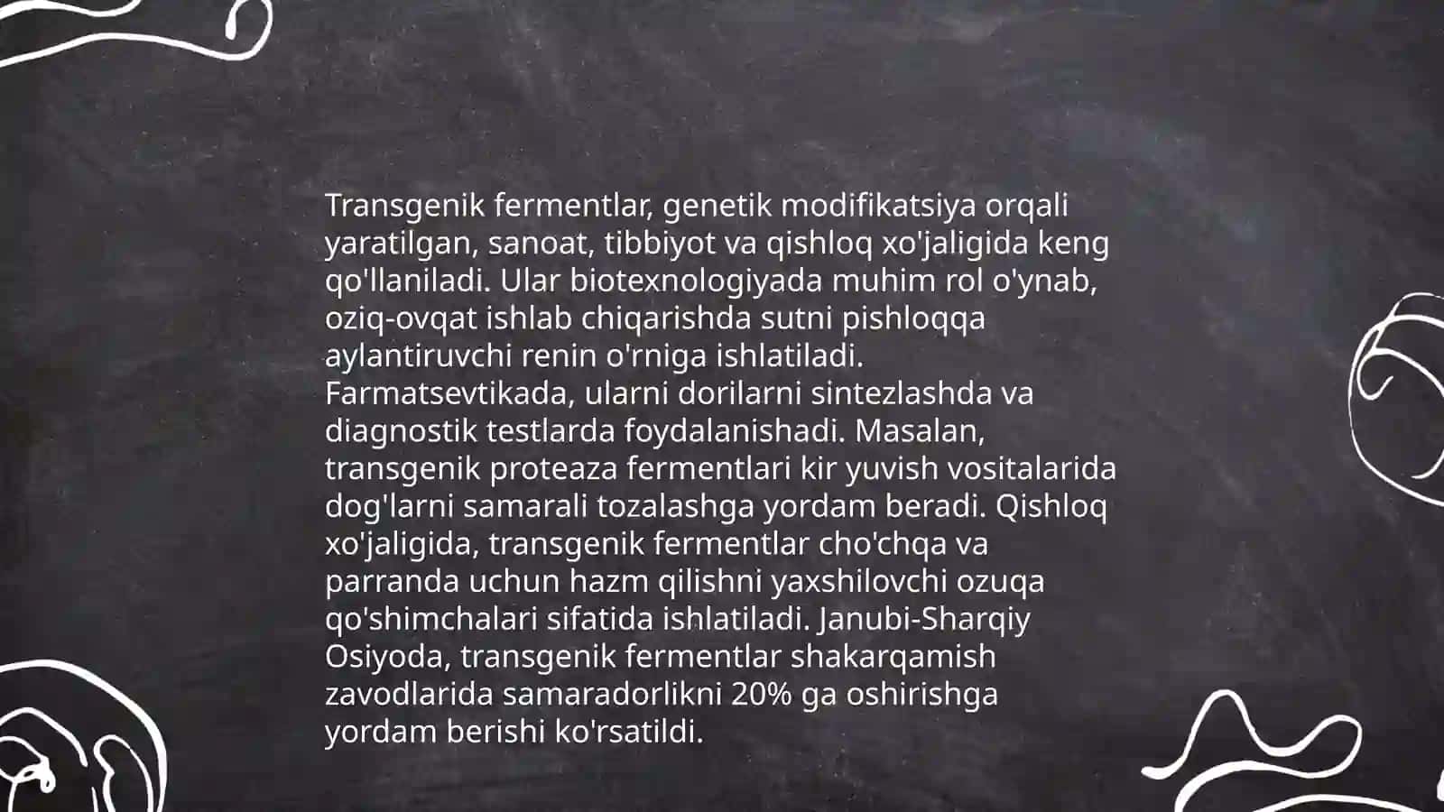 Transgen ferment olish biotexnologiyasi 4