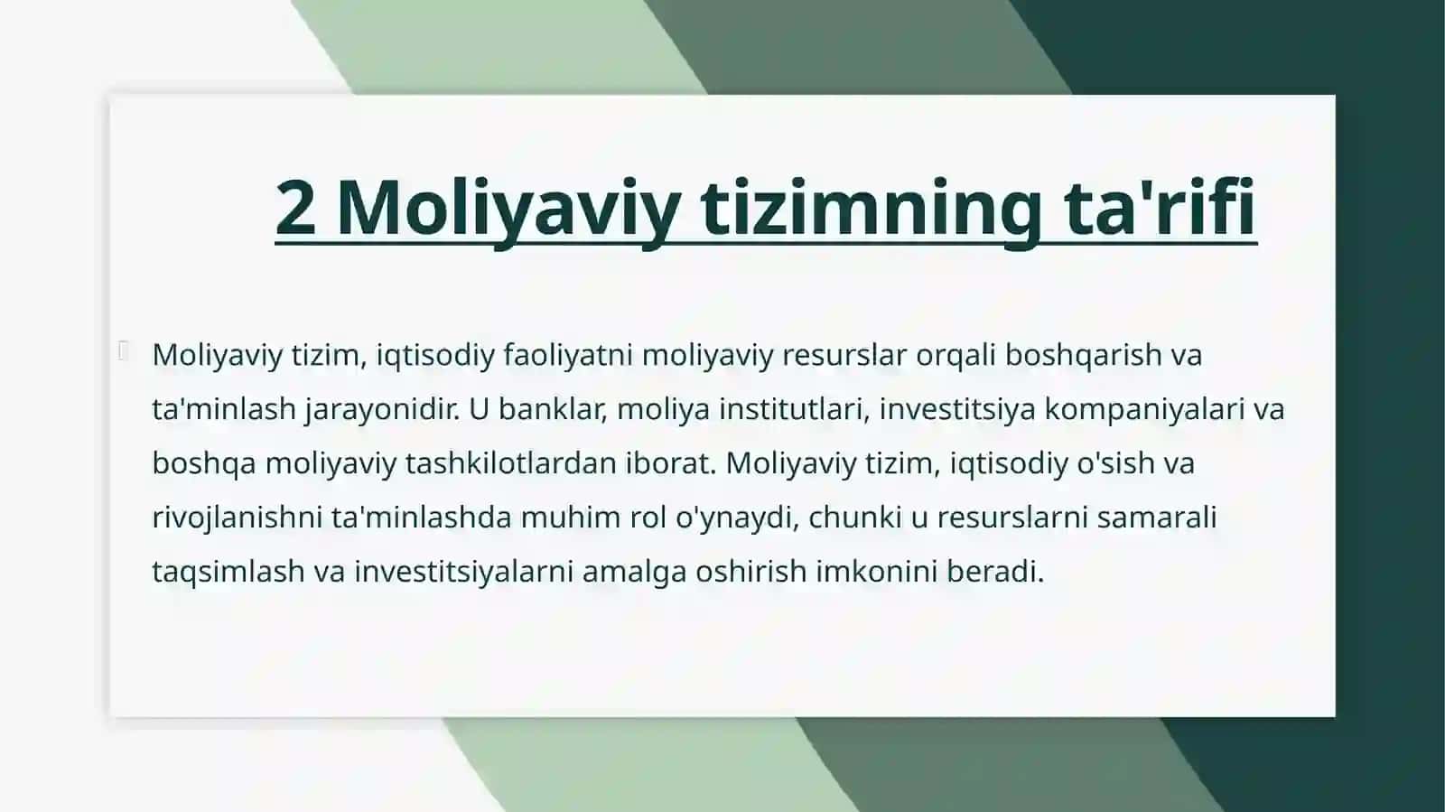 Moliyaviy tizim 4