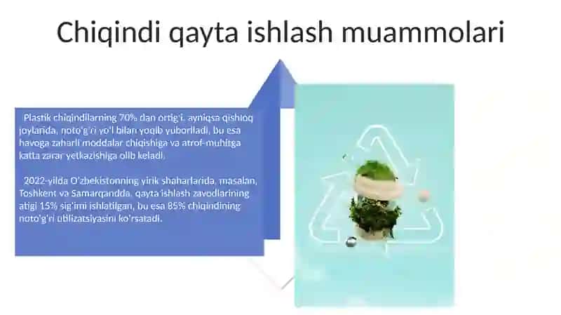 Chiqindi qayta ishlash texnologiyalari 4