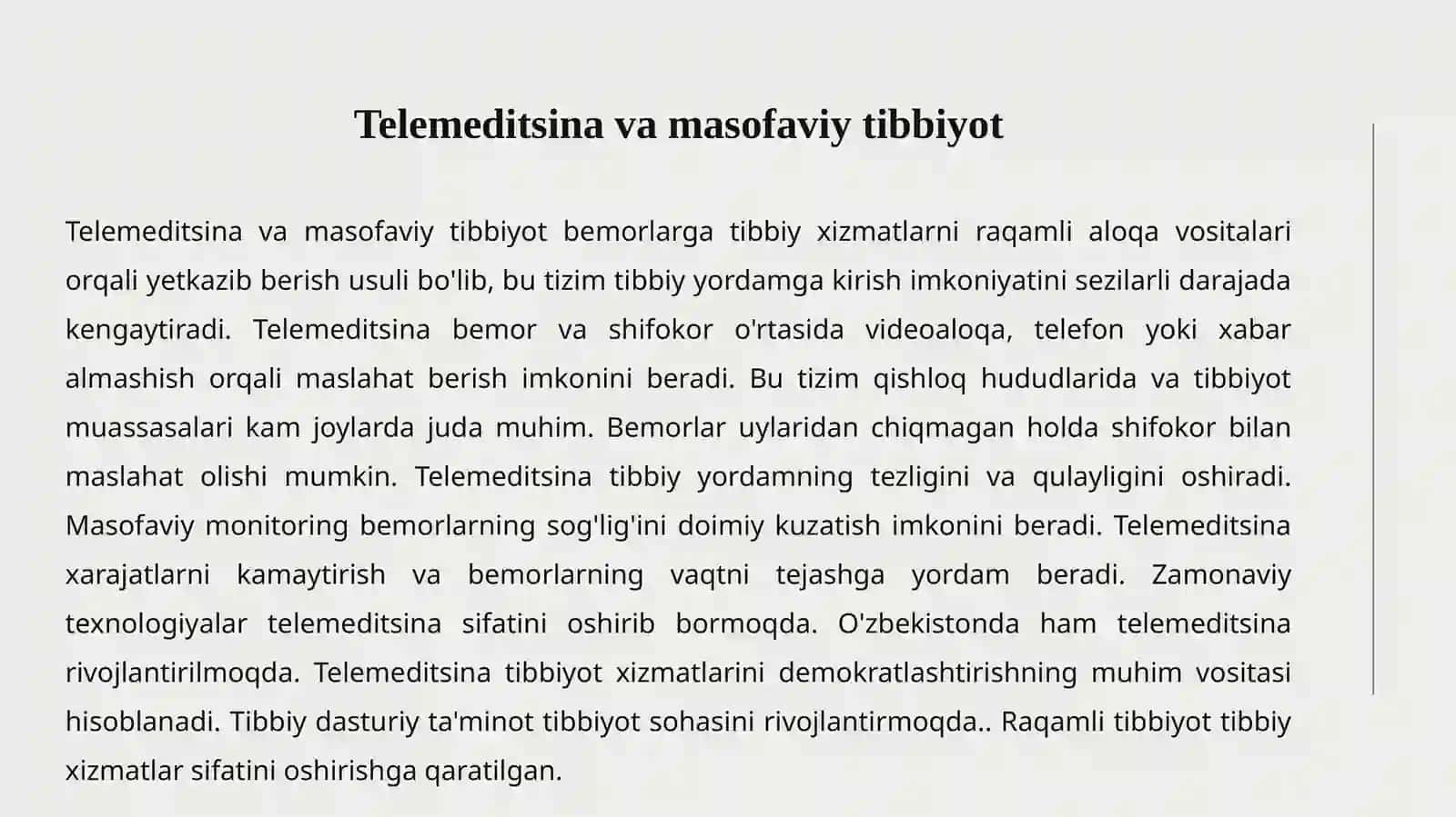 Raqamli tibbiyot tushunchasi 4