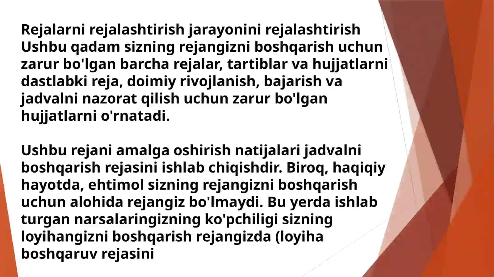 Loyiha vaqtini boshqarish 4
