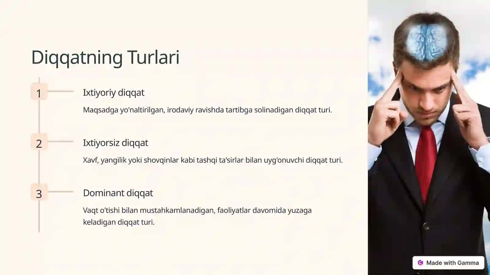 Psixologiyada Idrok, Xotira va Diqqat 4
