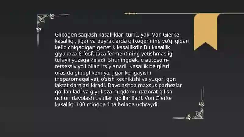 Glikogen kasaliklari 4