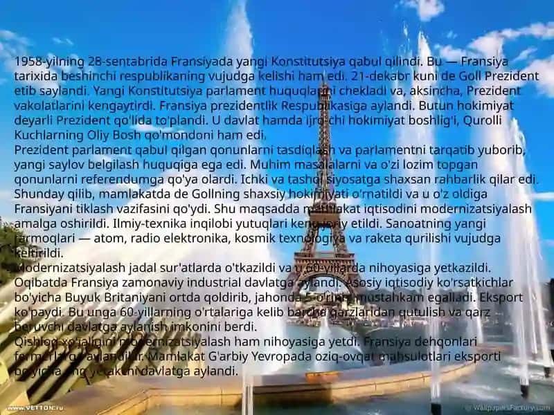Ikki jahon urushi orasida Fransiyaning tashqi siyosati sa Yevropadagi roli. 4