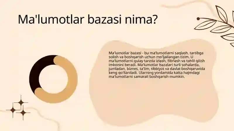 Ma'lumotlar bazalari va katta xajm 4