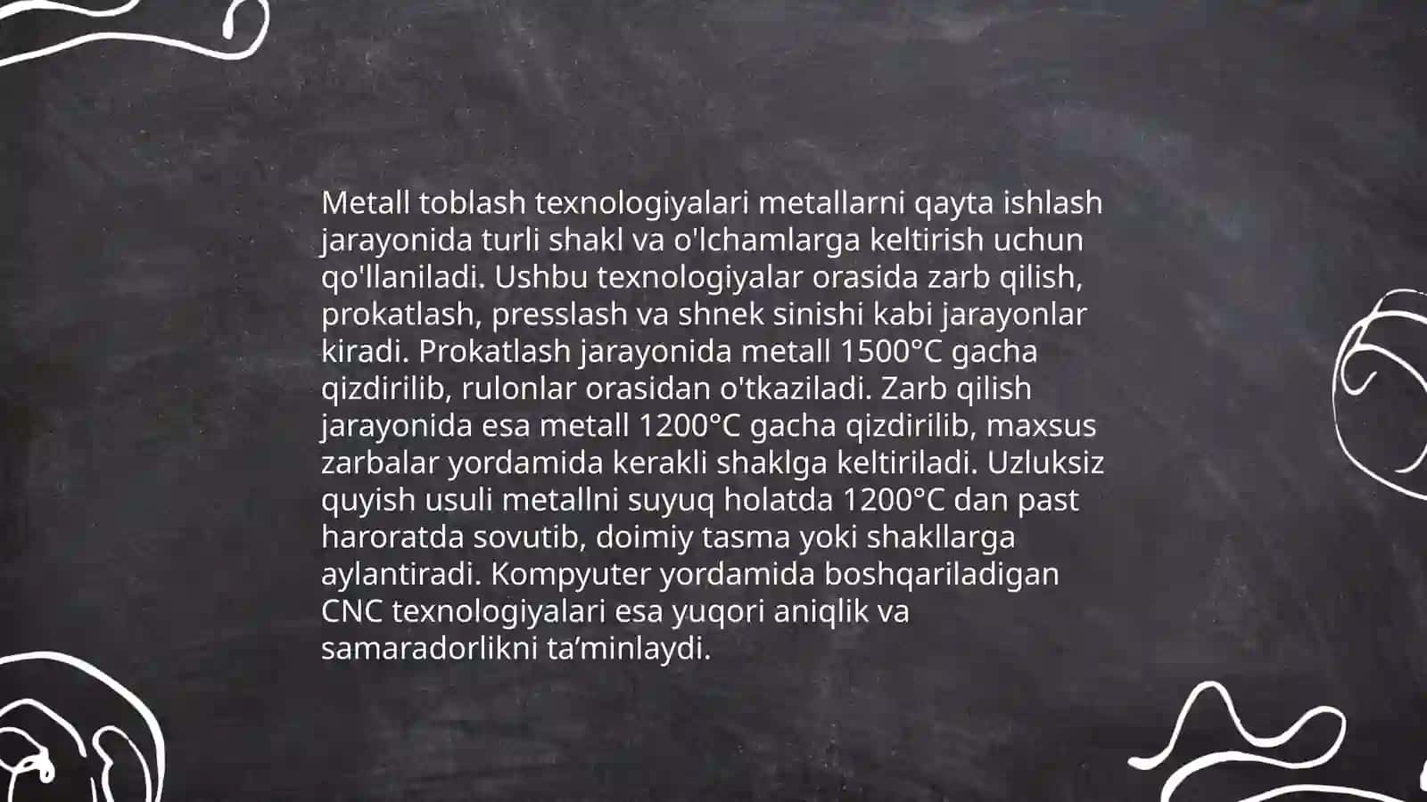 Metallarga termik ishlov berish va toblash 4