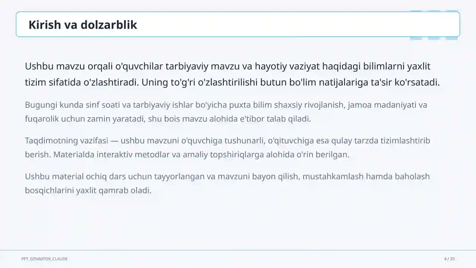 Sinf jamoasini shakllantirish: birgalikda kuchlimiz 4
