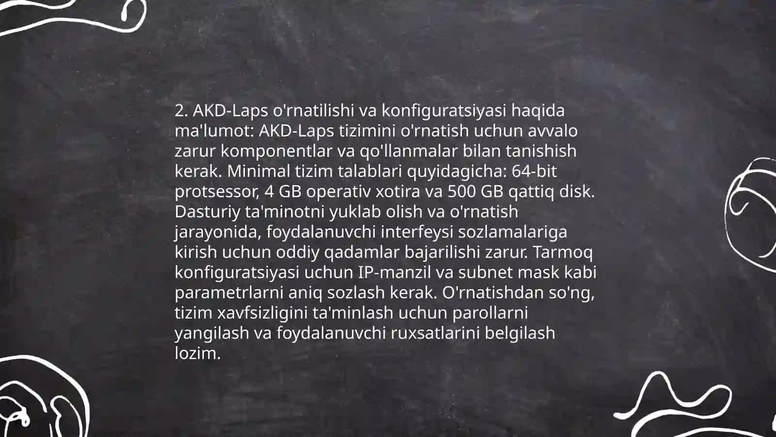 AKD-Laps kampyuter dasturi yordamida moddalarning H1 va 13C spektrlarni hisoblashni oʻrganish 4