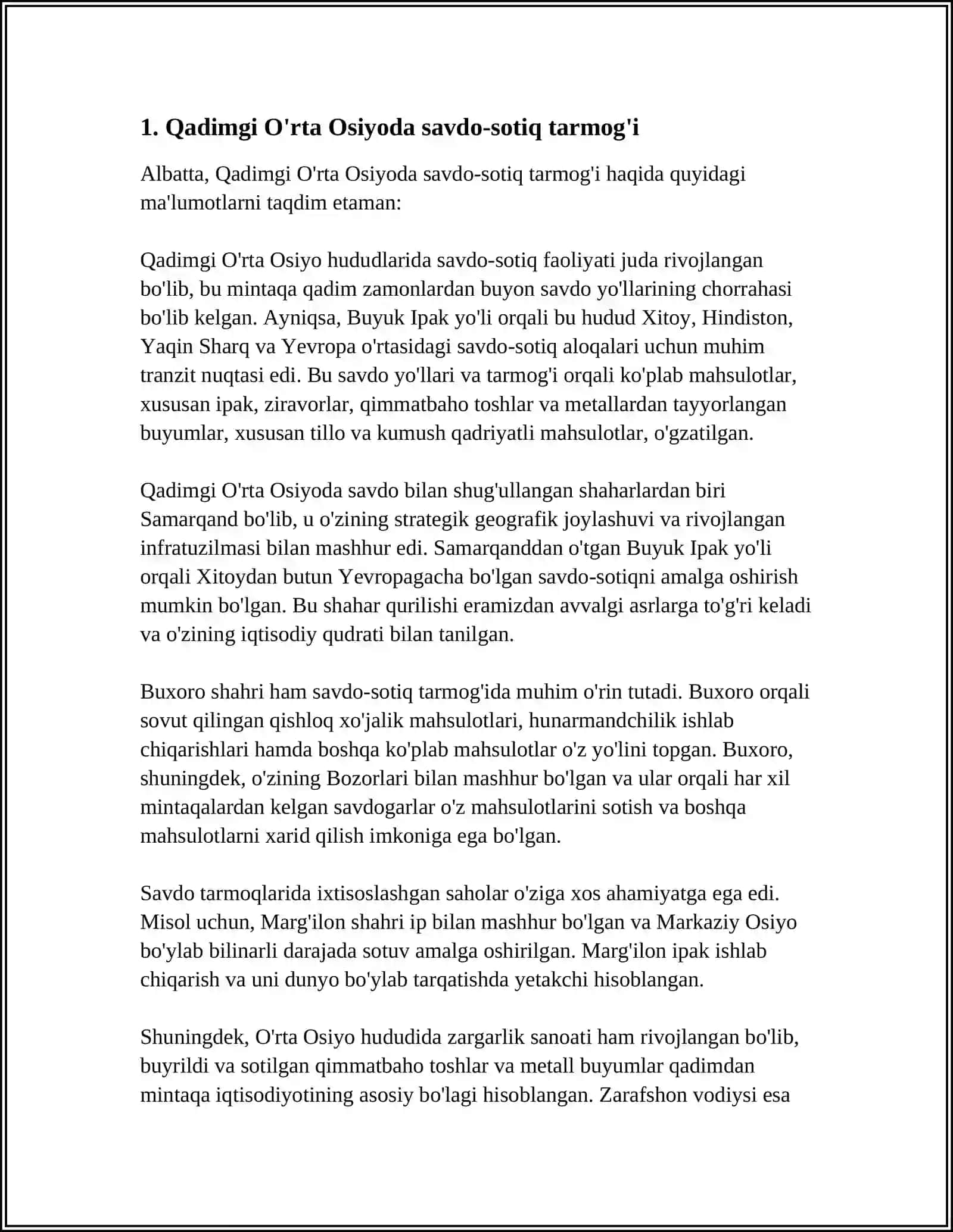 QADIMGI O'RTA OSIYODAGI IQTISODIY G'OYALAR VA QARASHLAR 4