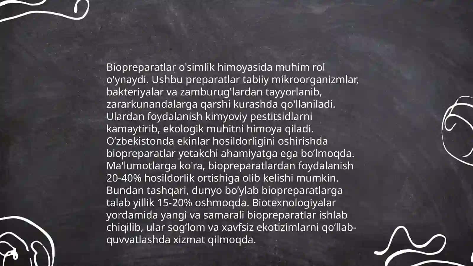 Oʻsimliklarni himoya qilishda ishlatiladigan biopreparatlar 4
