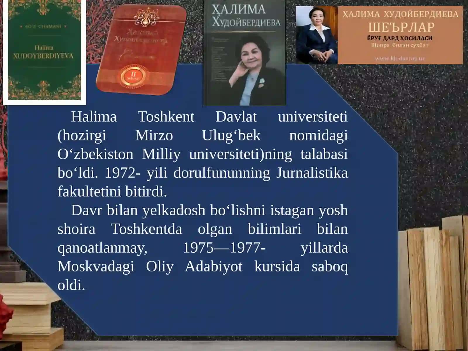 HALIMA XUDOYBERDIYEVA 4