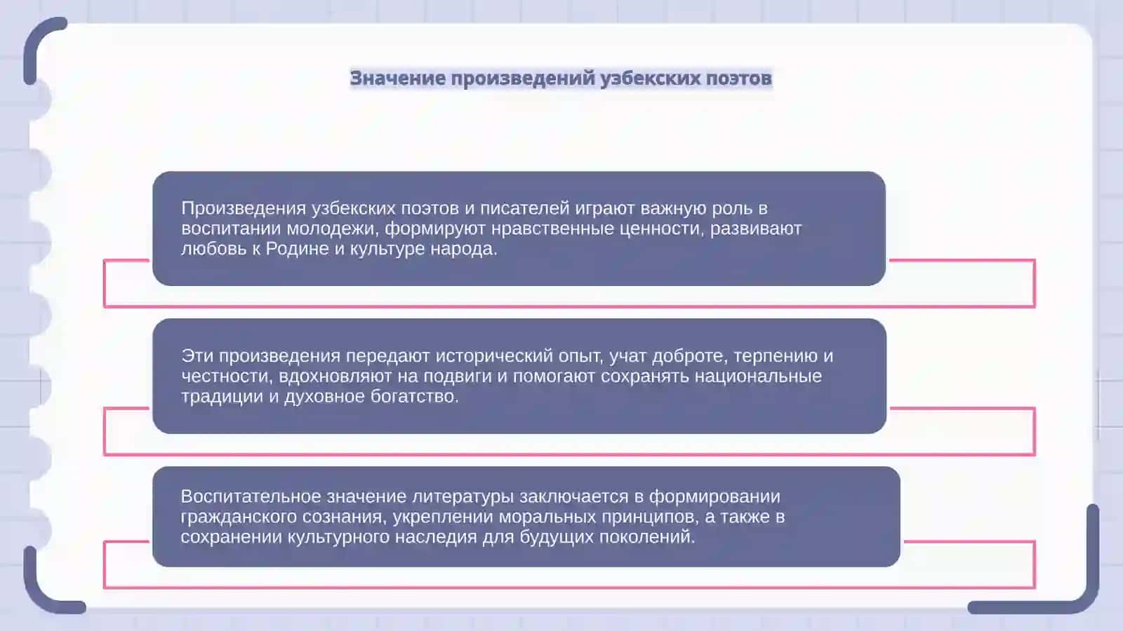 Ўзбек поэтлари ва ёзувчиларнинг тарбиявий аҳамияти 4