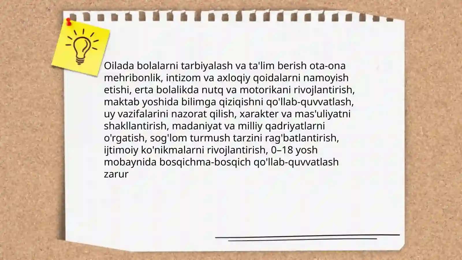 Oilaning asosiy vazifalari 4