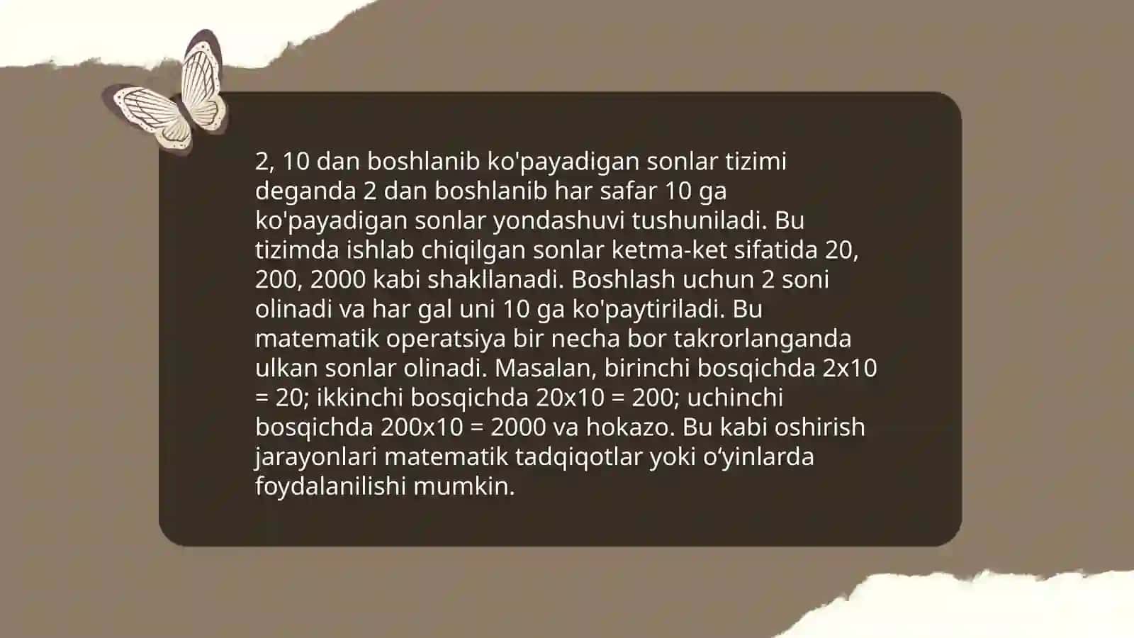 Matematik diktant 4